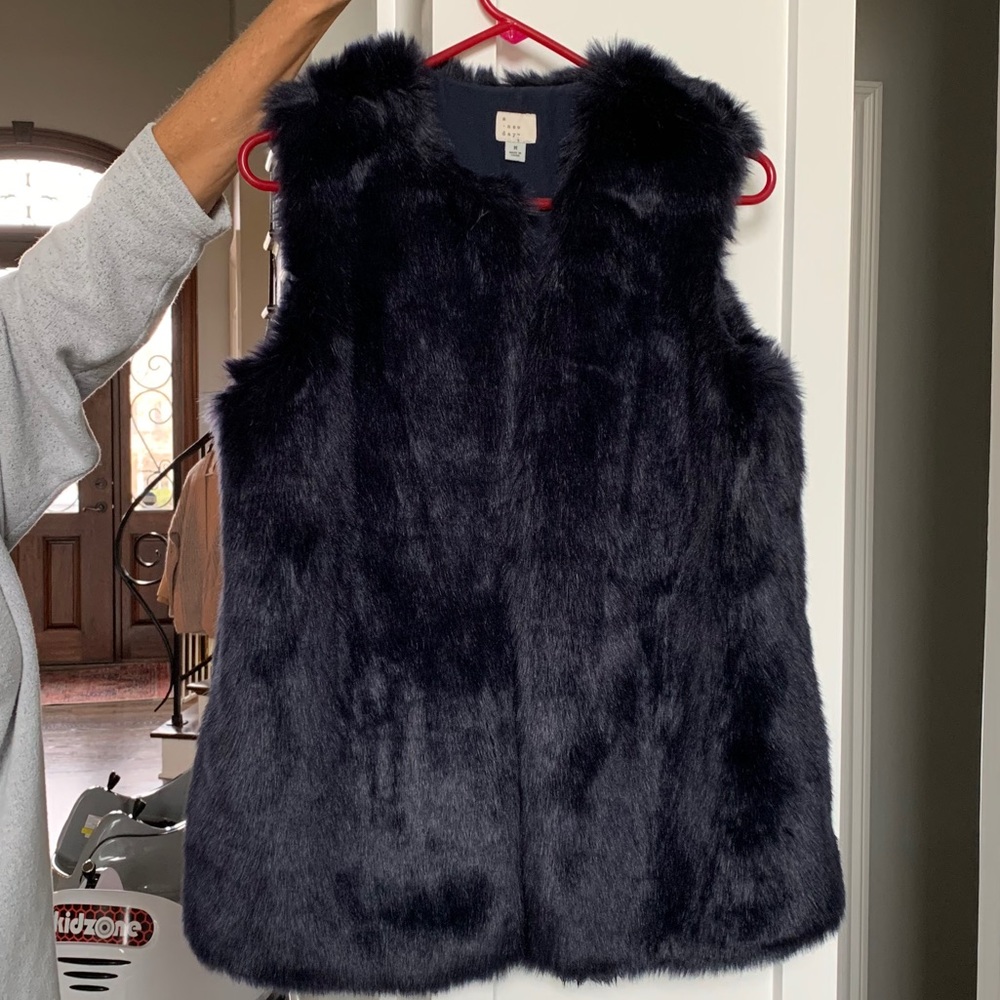 A New Day fur vest